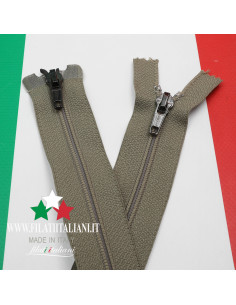 ZIP7918  CHIUSURA LAMPO IN PLASTICA COMBY 60 CM 6.40 mm