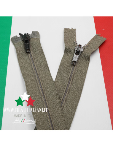 ZIP7918  CHIUSURA LAMPO IN PLASTICA COMBY 60 CM 6.40 mm