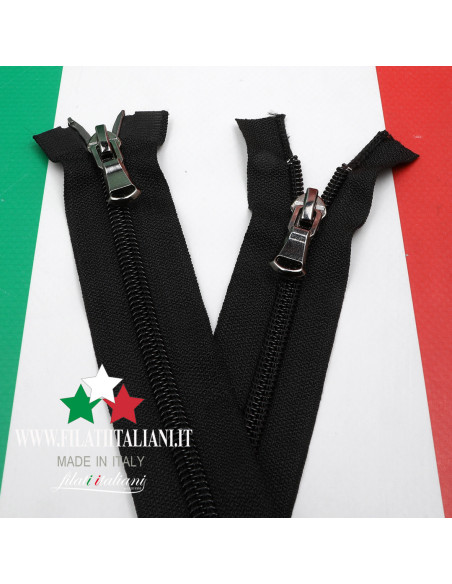 ZIP7922  PLASTIC ZIPPER 60 CM 6.40 mm