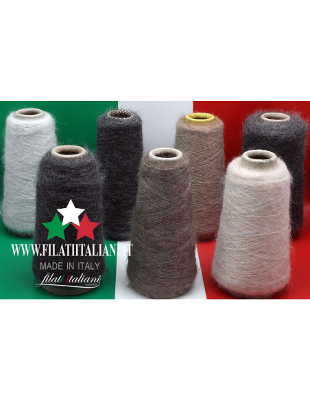 LC7618  Lot  7 Bob..  BABYKID MOHAIR  PRESTIGE MEL 6.99€/100g