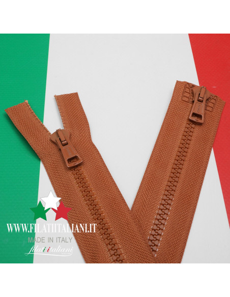 ZIP8809   CHIUSURA LAMPO IN PLASTICA COMBY 60CM 5.50 mm