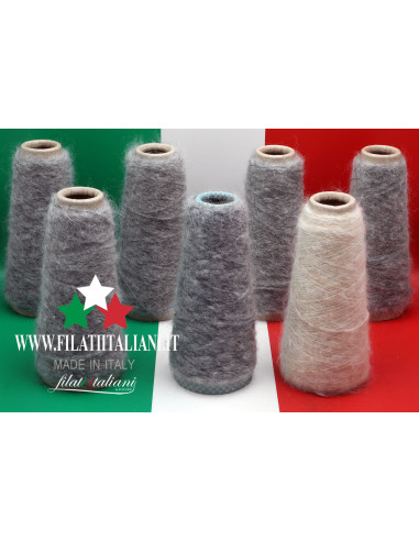 LC8541 LOT 7 bob  BABY ALPACA GARZATA ANGELIQUE    8,99€/100g