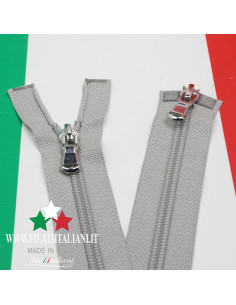 ZIP8660   CHIUSURA LAMPO IN PLASTICA COMBY 100CM 5.50 mm