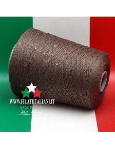 R8468N  LINEN  SILK PAILLETTES   CARIAGGI DESE   43.99€/100g