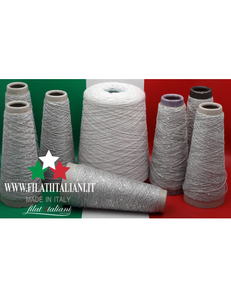 LC9325  LOT 8 bob. CASHMERE 2/28  + PAILETTES DESE   19.99€/100g