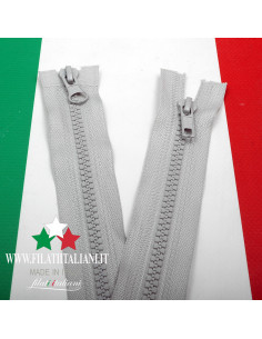 ZIP9612   CHIUSURA LAMPO IN PLASTICA COMBY 100CM 5.50 mm