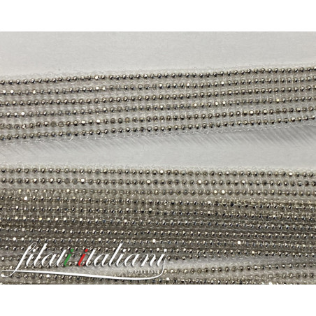 copy of 7581/06 SILVER BALL CHAIN KNIT  MONILE  23.90€/1m