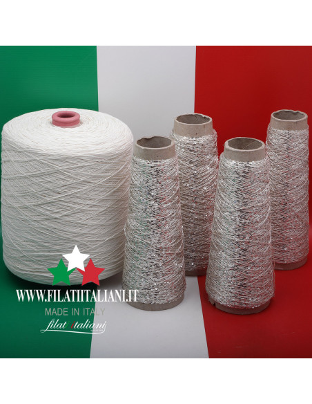 LC9239A   LOT 5 Bob. SILK WITH COTTON + SEQUINS €7.99/100g