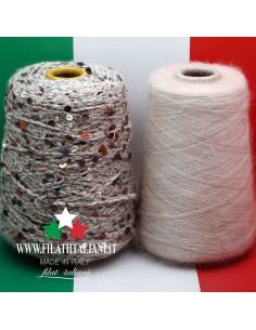 LC9772     LOT  2 bob.  PAILLETTES + PRESTIGE MEL  16.99€/100g