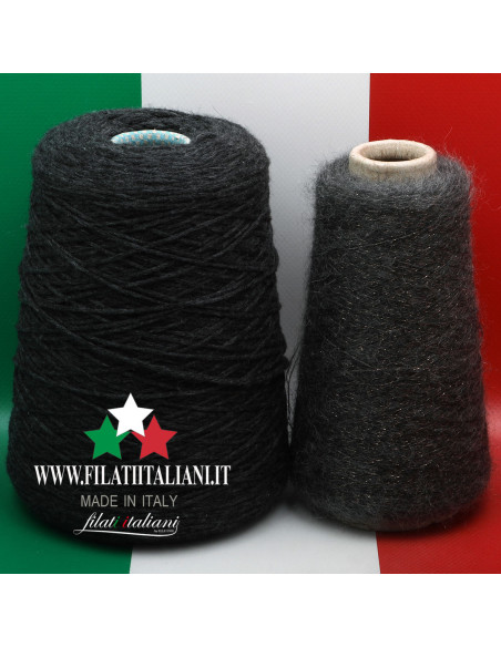 LC9257  LOT 2 Bob.   CASHMERE PIUMA  +   PRESTIGE  GLITTER    19.99€/100g