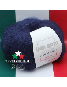 SILK MOHAIR LANA GATTO SM 6035  Art. SILK MOHAIR LANA GATTO 75% KID...