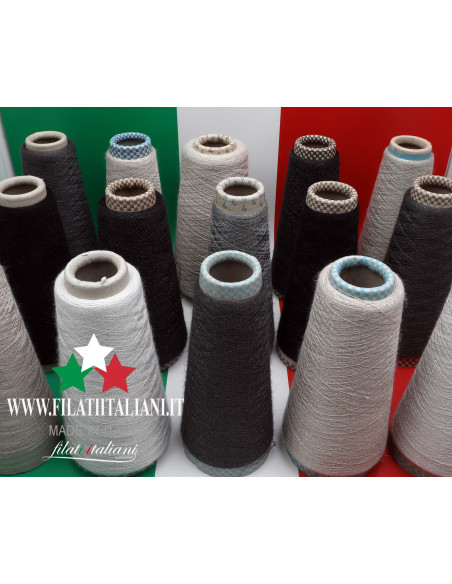 LC7407    LOT 15 bob.  CASHMERE SILK  LUREX  GLAMOUR  CARIAGGI  13.99€/100g