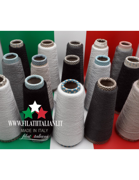 LC7408    LOT 15 bob.  CASHMERE SILK  LUREX  GLAMOUR  CARIAGGI  13.99€/100g