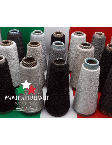 LC7409  LOT 15 Bob. CASHMERE SETA LUREX  GLAMOUR  CARIAGGI  13.99€/100g
