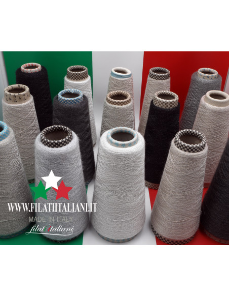 LC7410  LOT 15 Bob. CASHMERE SETA LUREX  GLAMOUR  CARIAGGI  13.99€/100g