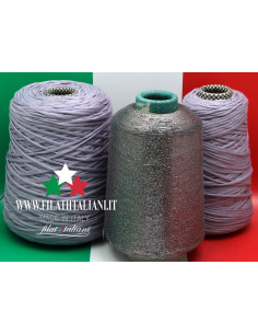 LA8240  LOT 3 bob. COTTON SFERA + LUREX 3.99€/100gr