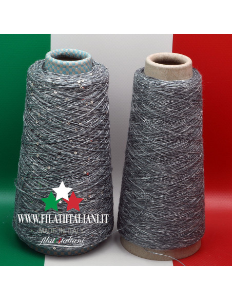 LC9797  LOT  2 bob.  CHOPPER  LINO  CON PAILLETTES + LINO  10.99€/100g