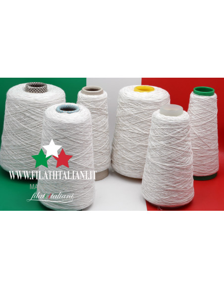 LC0225 LOT  6 bob.   SUPERPIUMA ARAGON COTONE LINO  3.99€/100g