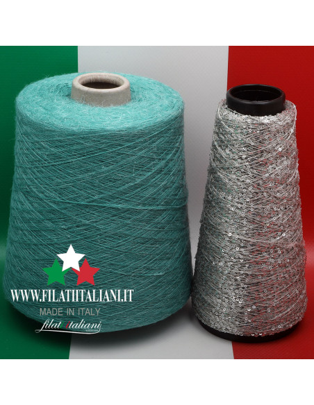 LC9264 LOT 2 BOB. SILK - LINEN + SEQUINS €12.99/100g