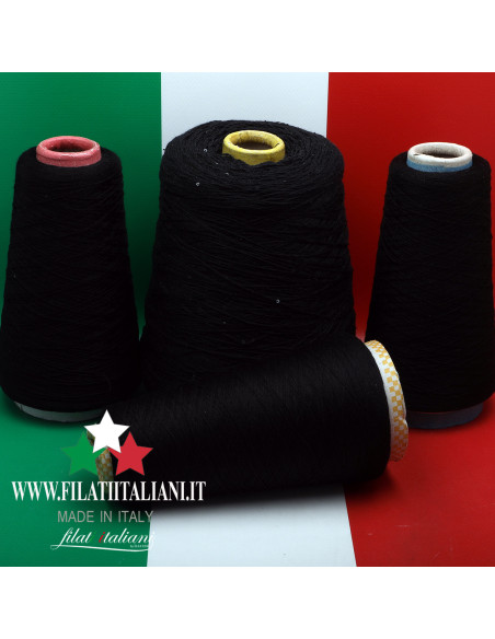 LC9433 LOT 4 Bob  SETA ANGEL +  COTONE   VESUVIO PAILLETTES  18.99€/100g