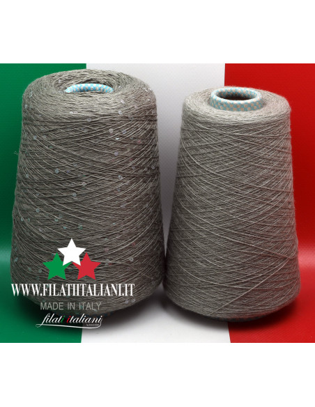 LC9310  LOT 2  bob.   CASHMERE 2/28 + PAILLETTES  DESE    19.99€/100g