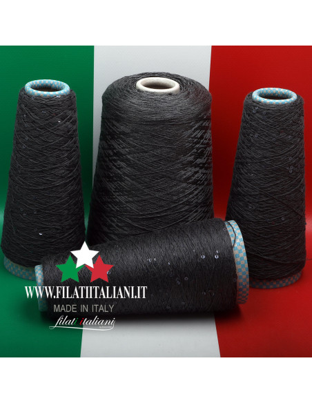 LC9395 LOT  4 bob.   SETA  + PAILLETTES  DESE  13.99€/100g