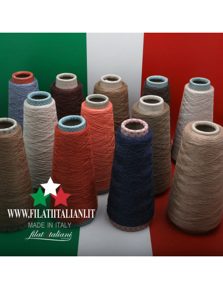 LD0033  Lot 12 Bob.   LINEN  2/39 SLL CARIAGGI 3.99€/100g