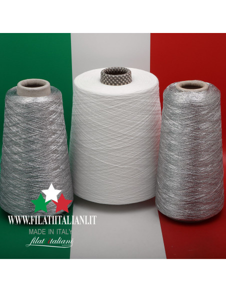 LC9925 LOT  3 bob.  COTONE SUPERPIUMA + METALLICO LUKE  4.99€/100g