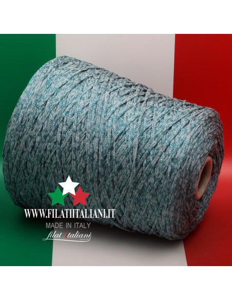 T0415N  SETA  MERINO  CATENELLA MARMO  8,99€/100g