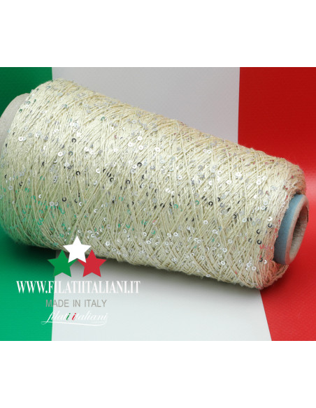 M0178N   ШЕЛК  ПАЙЕТКИ PAILLETTES  FABERGE SESIA  79.99€/100г