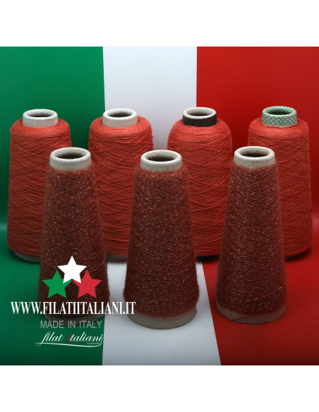LC9879  Lot  7 Bob.    LINEN 2/39  SLL CARIAGGI + BABYKID MOHAIR  5.99€/100g