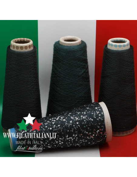 LC9465 LOT 4 BOB.  JAIPUR + SETA PAILLETTES  CABARET + SETA    16.99€/100g