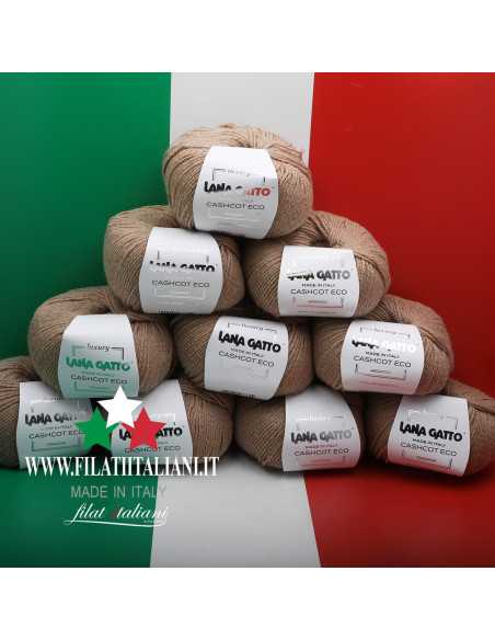 CAS 9190 CAS 9190 LANA GATTO - CASHMERE COTONE CASHCOT ECO