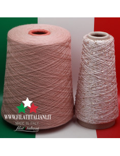 LD1110 LOT 2 BOB.  LANA MERINO CASHWOOL - SETA PAILLETTES  CABARET  SESIA  14.69€/100g