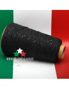T1153N  КАШЕМИР PAILLETTES 2мм DM  WATERFALL   CARIAGGI  59.99€/100g