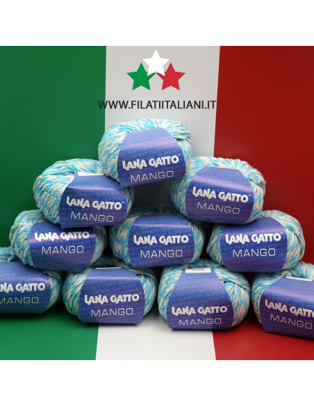 LA0850N  ЛОТ 10шт  500г  100%  КОТТОН Mango LANA GATTO