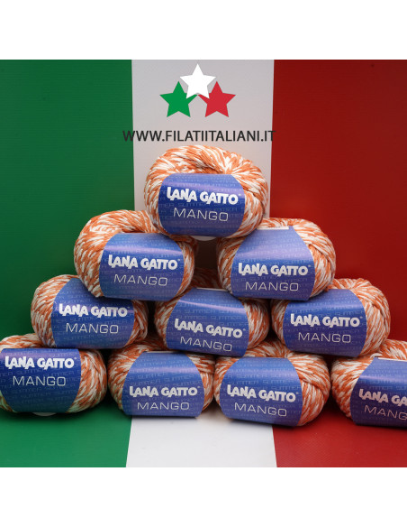 LA0848N  ЛОТ 10шт  500г  100%  КОТТОН Mango LANA GATTO