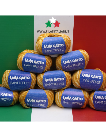 LA0851 LOT 10 PZ 500g   100% ЛЕН  Saint Tropez   LANA GATTO