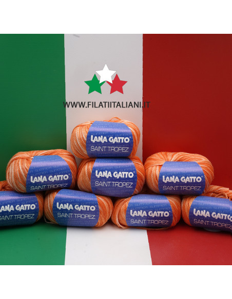 LA0856  LOT 8 PZ 400g  100% LILEN   Saint Tropez   LANA GATTO