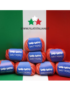 LA0857  LOT 8 PZ 400g  100% LILEN   Saint Tropez   LANA GATTO