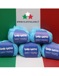 LA0854  LOT 5 PZ 250g  100% LILEN   Saint Tropez   LANA GATTO