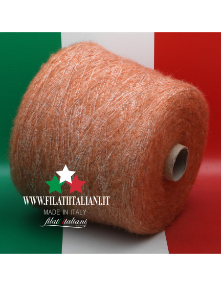 T1268A  BRUSHED  TWEED BABY ALPACA SONIE   8.99€/100g