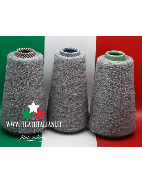 LC9387  LOT 3 bob.   CASHMERE 2/28 +  SETA   TWEED   12.99€/100g