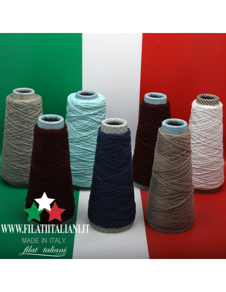 LD1478   LOT 7 bob. 100% CASHMERE PIUMA  CARIAGGI  25.99€/100g