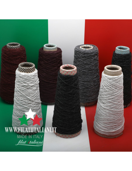 LD1481   LOT 7 bob. 100% CASHMERE PIUMA  CARIAGGI  25.99€/100g