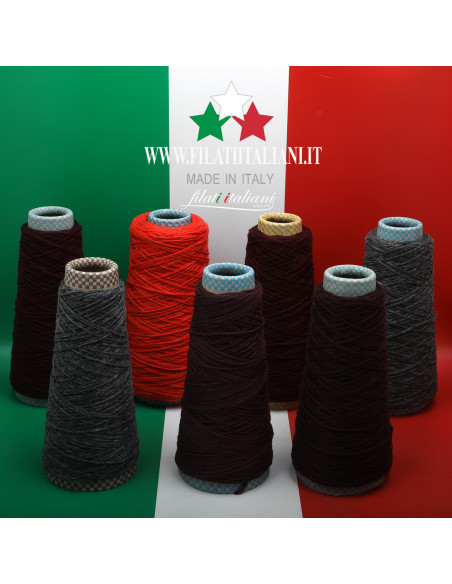 LD1483   ЛОТ 7 боб.  100% CASHMERE  PIUMA CARIAGGI   25.99€/100g