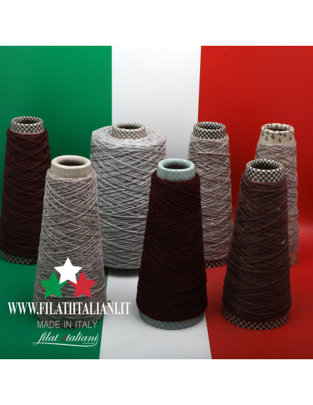 LD1486   LOT 7 bob. 100% CASHMERE PIUMA  CARIAGGI  25.99€/100g