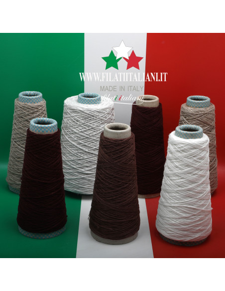 LD1490   LOT 7 bob. 100% CASHMERE PIUMA  CARIAGGI  25.99€/100g