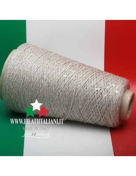 T1534CN  CASHMERE SILK  PAILLETTES DM CARIAGGI  49.99€/100g