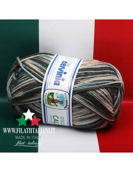 CER910  CERVINIA COLOR  FILATO  НОСОЧНАЯ ПРЯЖА